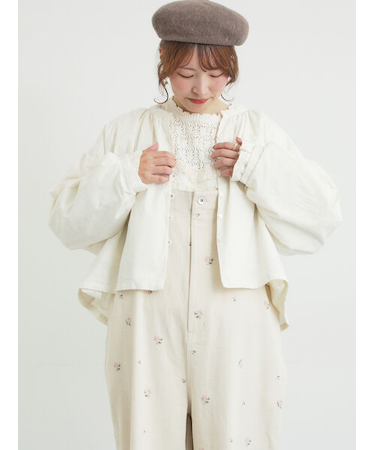 ショートギャザージャケット