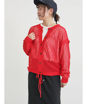 前後2WAY裾ドロストニット