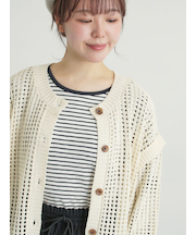 前後2WAY裾ドロストニット