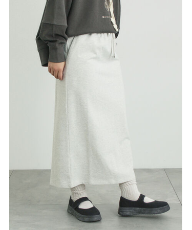 裏毛スカート