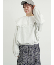 裾バルーン風スウェット