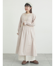 レースピンタックワンピース