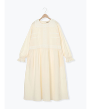 レースピンタックワンピース