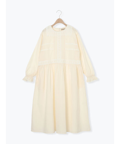 レースピンタックワンピース