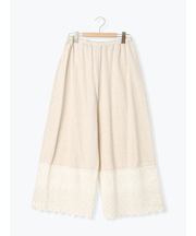 [抗菌防臭]スカラップレースペチパンツ