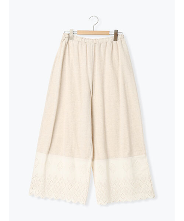 [抗菌防臭]スカラップレースペチパンツ