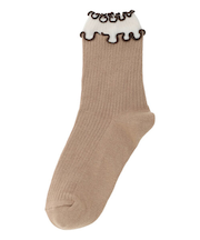 配色メローソックス