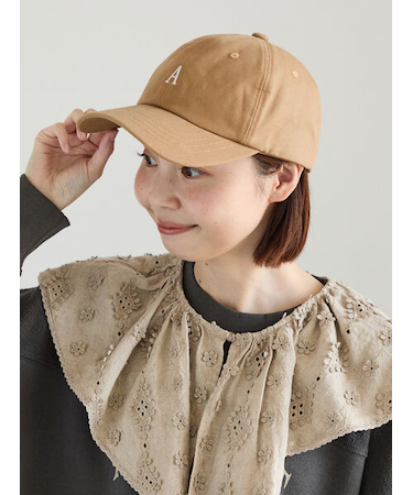 【消臭効果】イニシャル刺繍キャップ