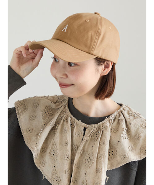 【消臭効果】イニシャル刺繍キャップ
