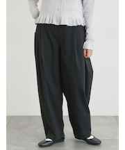 ツータックカーブパンツ