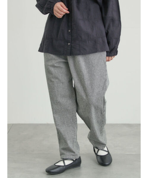 柄アソートテーパードパンツ