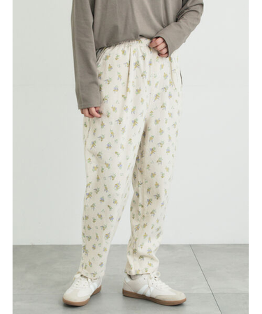 柄アソートテーパードパンツ