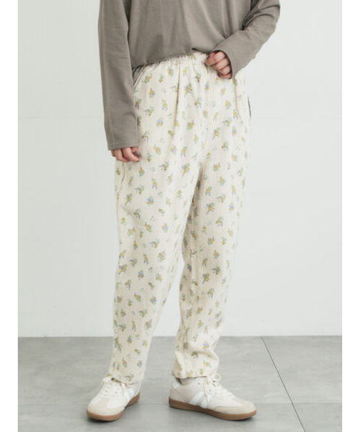 柄アソートテーパードパンツ