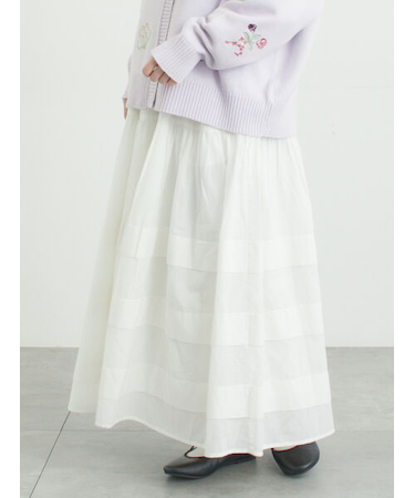 シアータックギャザースカート