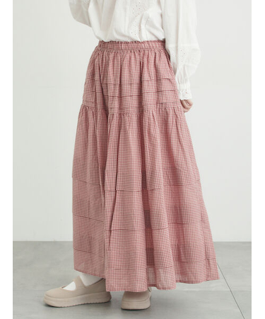 シアータックギャザースカート