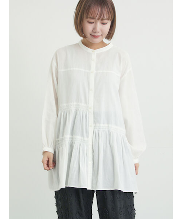 2WAYシアーティアードチュニック