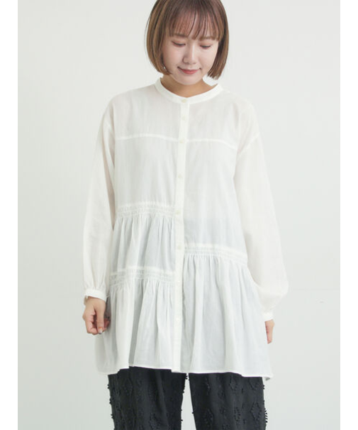 2WAYシアーティアードチュニック