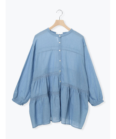 2WAYシアーティアードチュニック