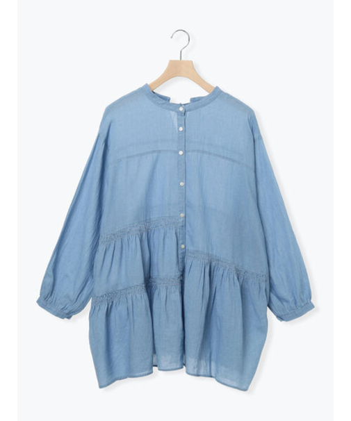 2WAYシアーティアードチュニック