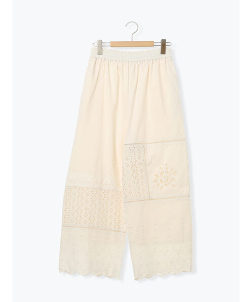 レースパッチワークパンツ