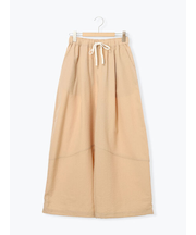 【2WAY】裾しぼり切替えパンツ