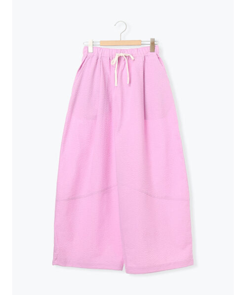 【2WAY】裾しぼり切替えパンツ