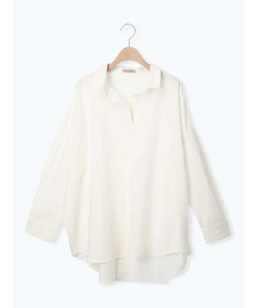 後ろボタンスキッパーチュニック