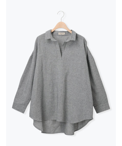 後ろボタンスキッパーチュニック