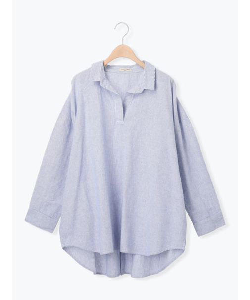 後ろボタンスキッパーチュニック