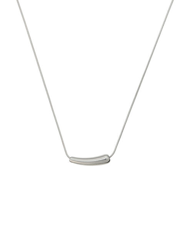 カーブモチーフネックレス