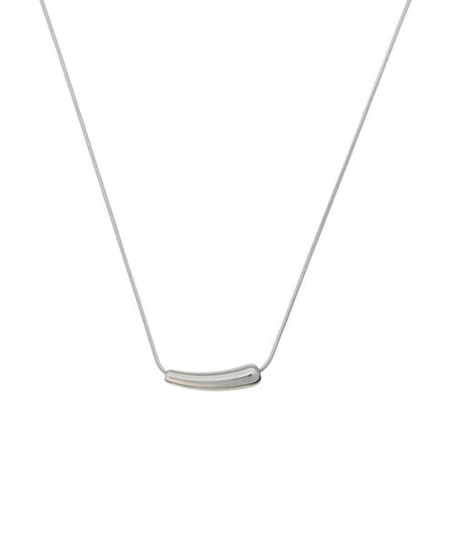 カーブモチーフネックレス