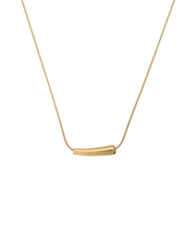 カーブモチーフネックレス