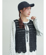 前後2WAYクロシェベスト