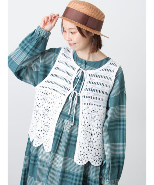 前後2WAYクロシェベスト