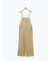 配色ステッチサロペット