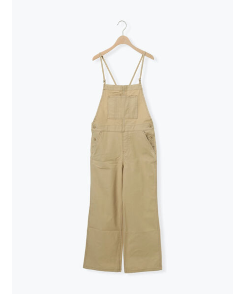 配色ステッチサロペット