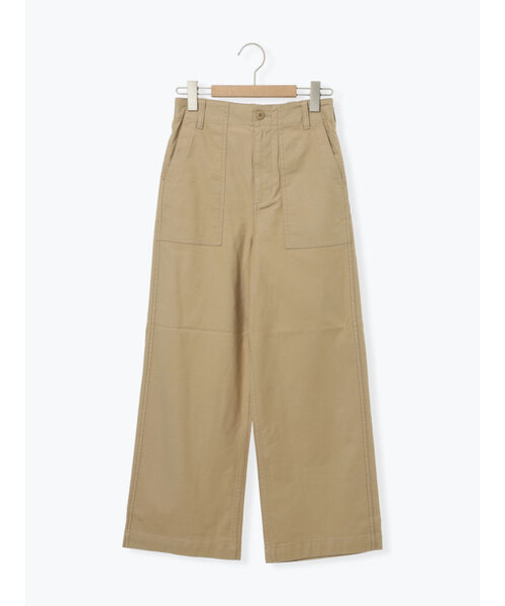 ベイカー配色ステッチパンツ