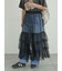 2WAYチュールティアードスカート