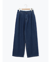 デニムタックトラウザー