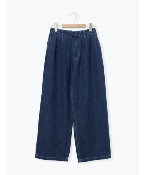 デニムタックトラウザー