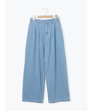 デニムタックトラウザー