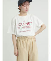 ロゴ刺繍Tシャツ