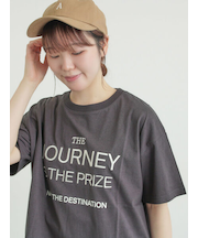 ロゴ刺繍Tシャツ