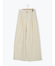 ツータックワイドパンツ