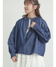 フリル襟ジャケット