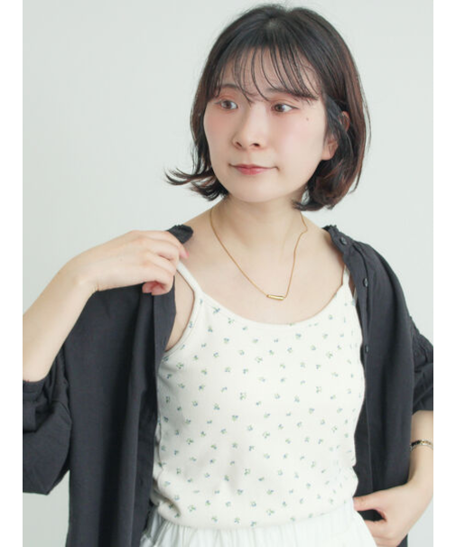 柄アソートカップ付きキャミソール