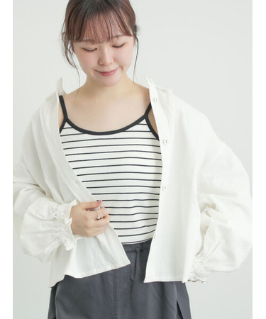 柄アソートカップ付きキャミソール