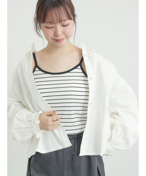 柄アソートカップ付きキャミソール