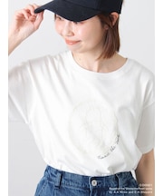 【Disney】くまのプーさんレースモチーフTシャツ