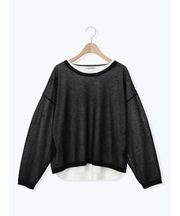 インナーセットプルオーバーニット